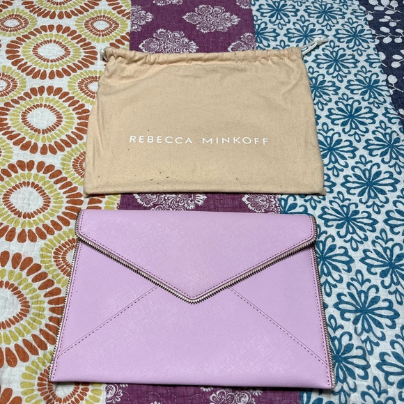 Rebecca Minkoff Light Purple Clutch - Picture 2 of 2